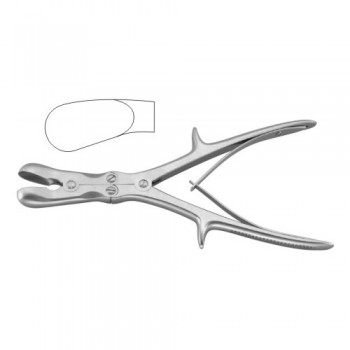 Stille-Luer Bone Rongeur Curved - Compound Action Stainless Steel, 26.5 cm - 10 1/2"